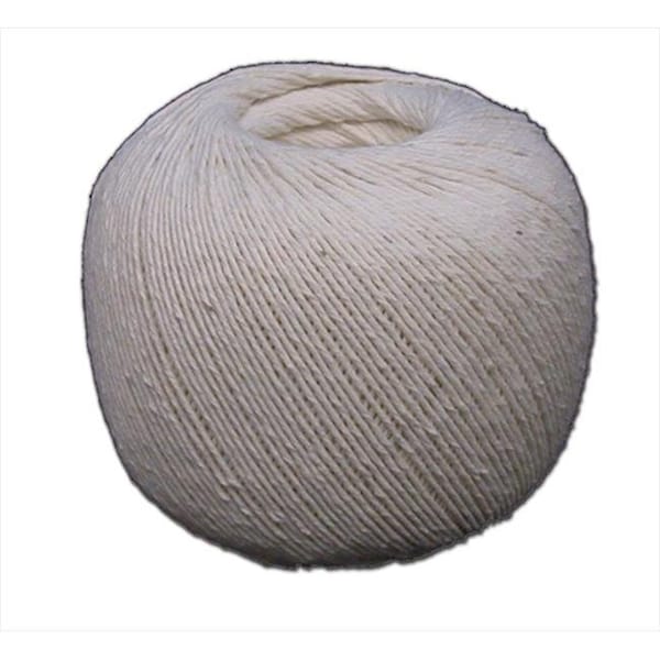 T.W. Evans Cordage 07-128 12 Poly Cotton Twine with .5 Pound Ball with 800 ft.